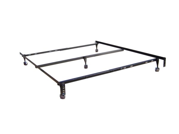 Basic Keyslot Twin-Full-Queen 5-Leg Bed Frame AAF 9903