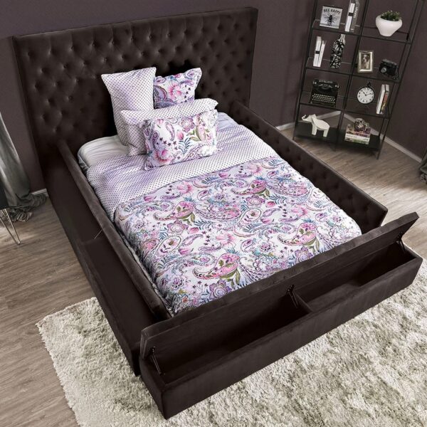 Bickel Charcoal Bed (Storage Open)